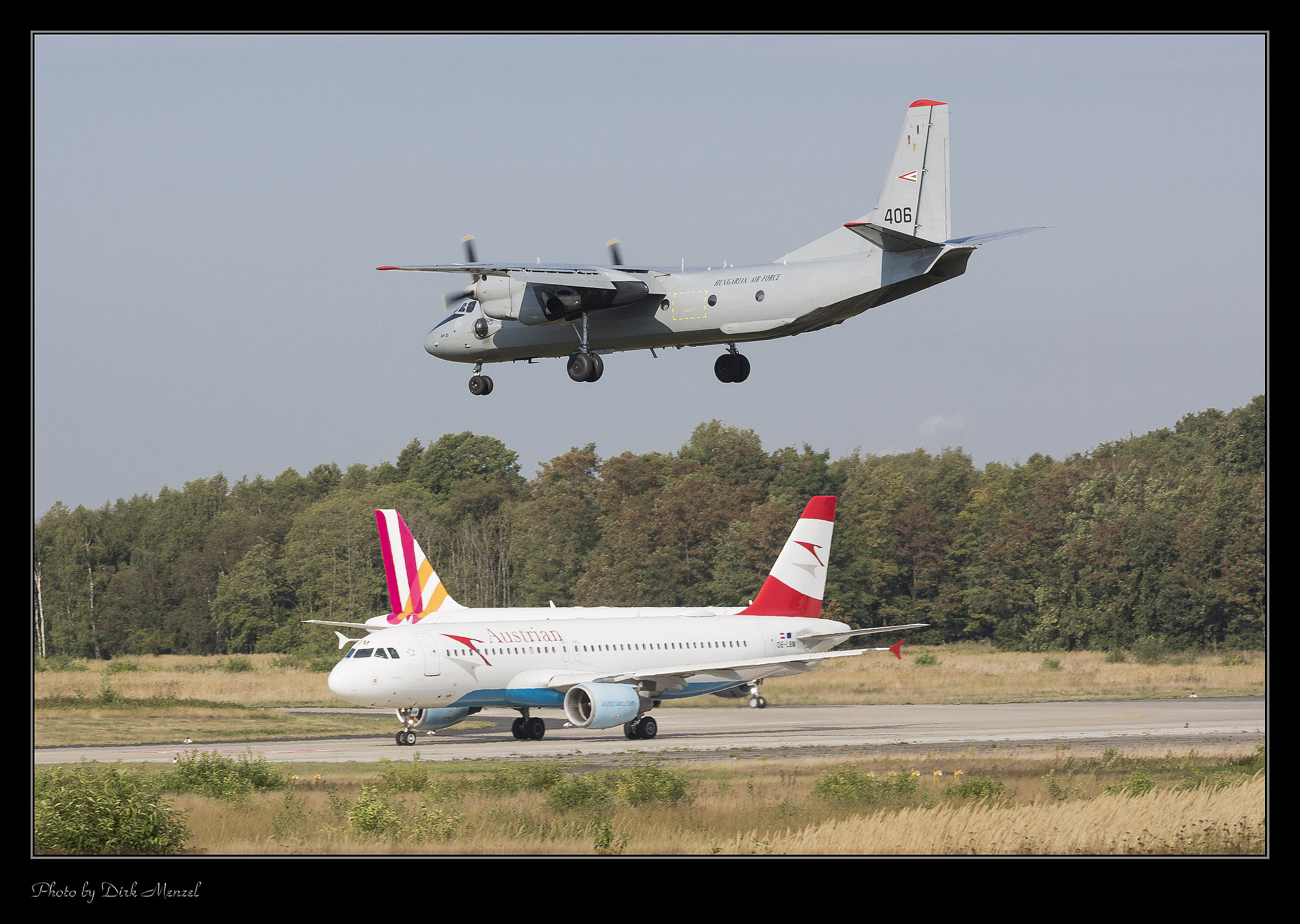 Antonov AN-26 & Airbus A320-200 @ CGN 19.09.2018
